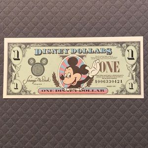 1999 Disney Dollar